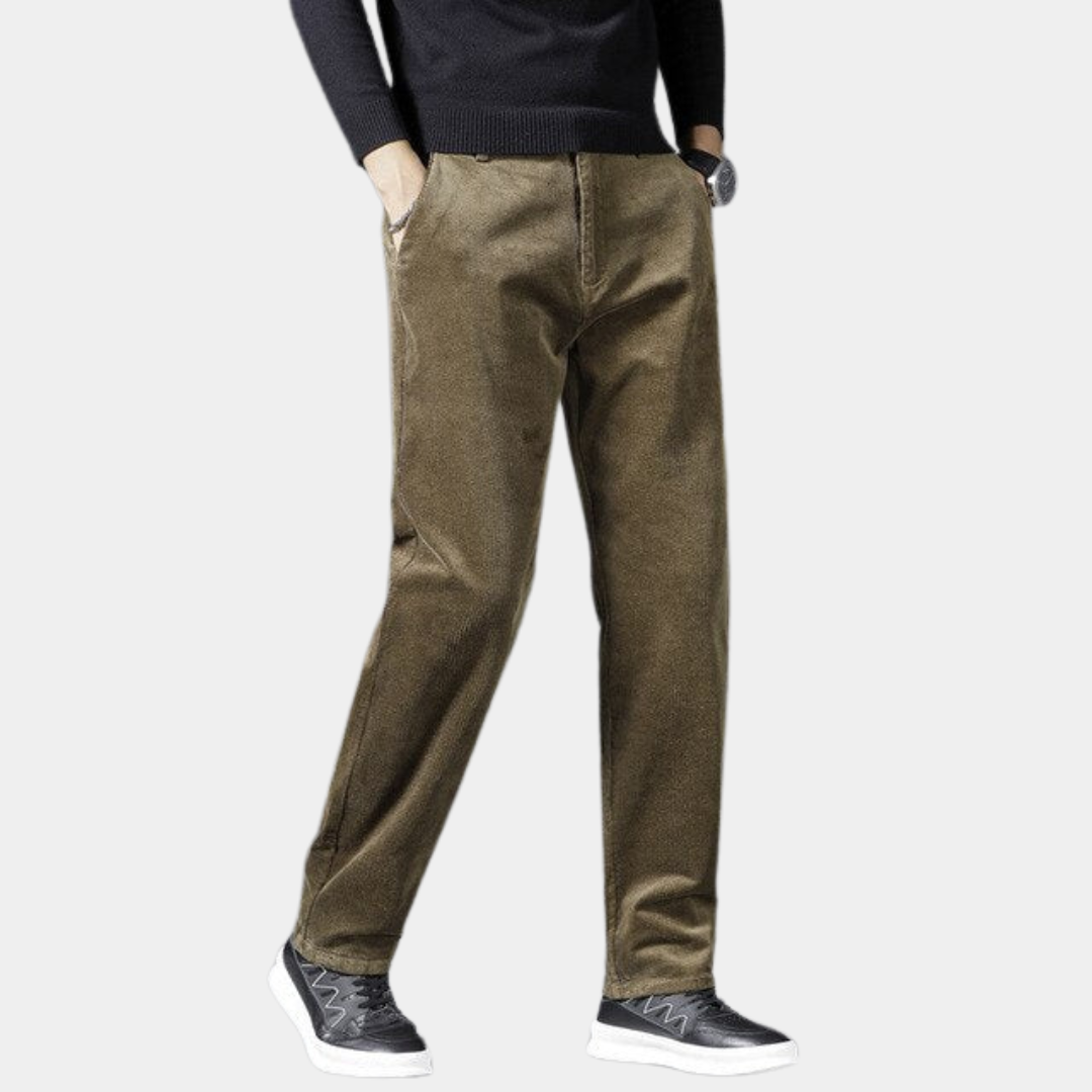 Nordè™ | Pantaloni in Velluto a Vita Media
